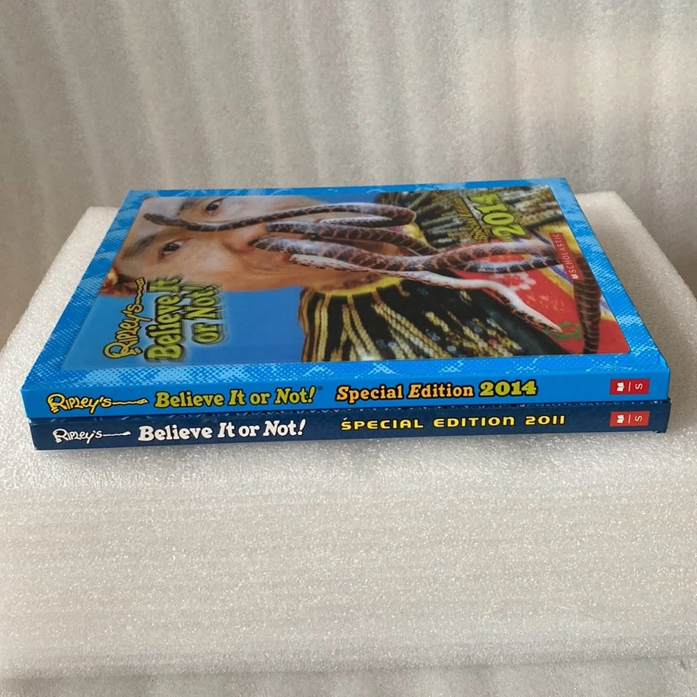 Ripley’s Believe It or Not! Special Edition 2011 & 2014 Hardcover Books